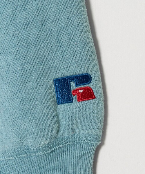 Russell Athletic(ラッセルアスレティック)の「<RUSSELL ATHLETIC × BEAUTY&YOUTH>フェード クルーネック スウェット(スウェット・メンズ・ブラック/ライトブルー・L/XL/M)」の4枚目の写真