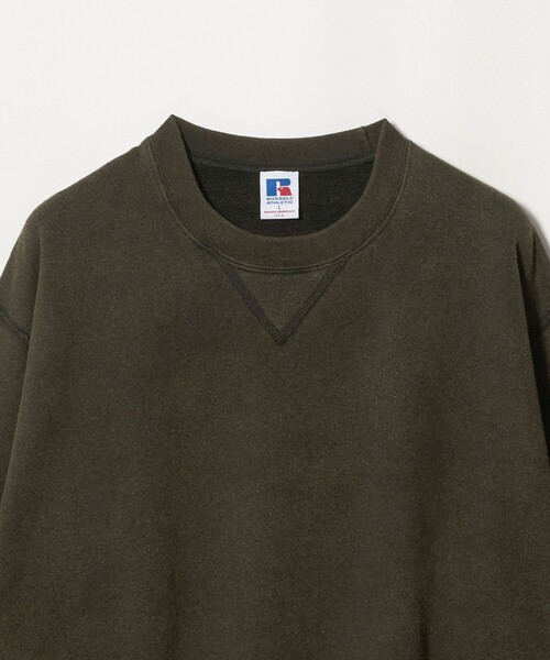 Russell Athletic(ラッセルアスレティック)の「<RUSSELL ATHLETIC × BEAUTY&YOUTH>フェード クルーネック スウェット(スウェット・メンズ・ブラック/ライトブルー・L/XL/M)」の8枚目の写真