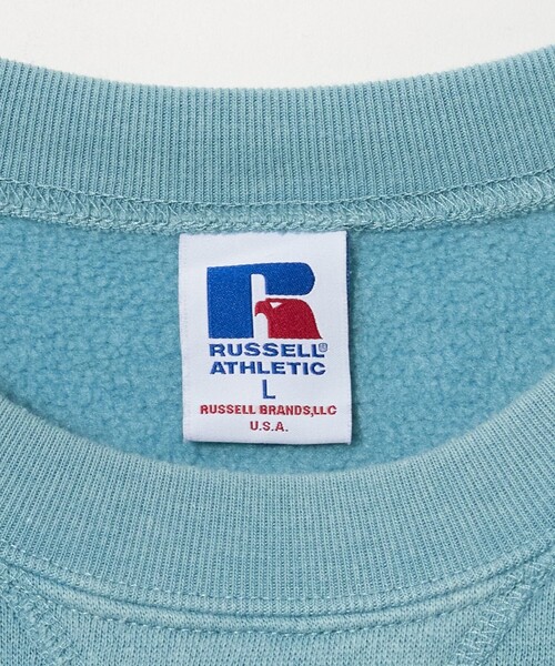 Russell Athletic(ラッセルアスレティック)の「<RUSSELL ATHLETIC × BEAUTY&YOUTH>フェード クルーネック スウェット(スウェット・メンズ・ブラック/ライトブルー・L/XL/M)」の10枚目の写真
