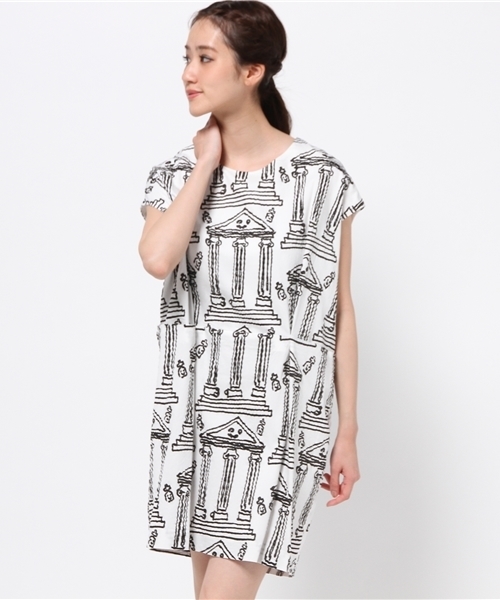 おしゃれ ワンピース 明日海りお着用 Devastee ひざ丈ワンピース Www Aszoran Hr