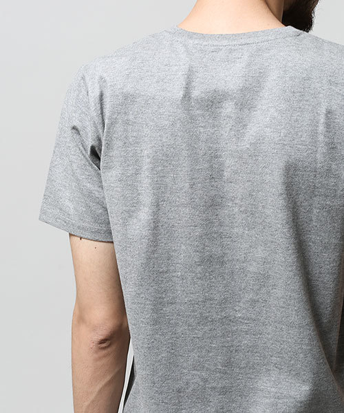 NANO universe（ナノユニバース）の「Anti Soaked (R)MIX Crew T（Tシャツ/カットソー・メンズ・グレー/チャコール/ネイビー・LARGE/MEDIUM/X-LARGE/SMALL）」の6枚目の写真