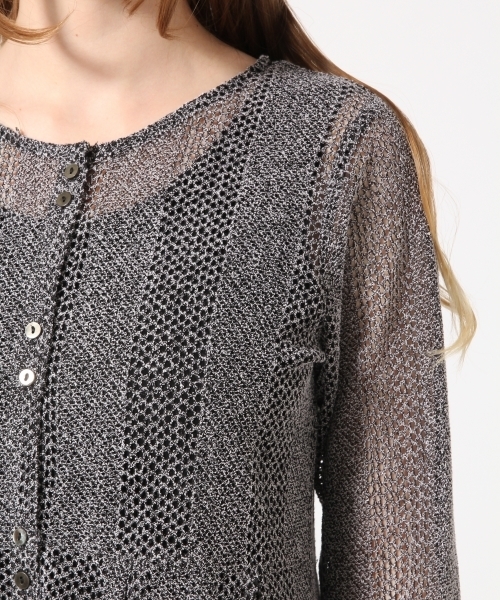 HARE（ハレ）の「2wayメッシュカットワンピース(HARE)（ワンピース・レディース・オフホワイト/グレー/ネイビー・FREE）」の9枚目の写真