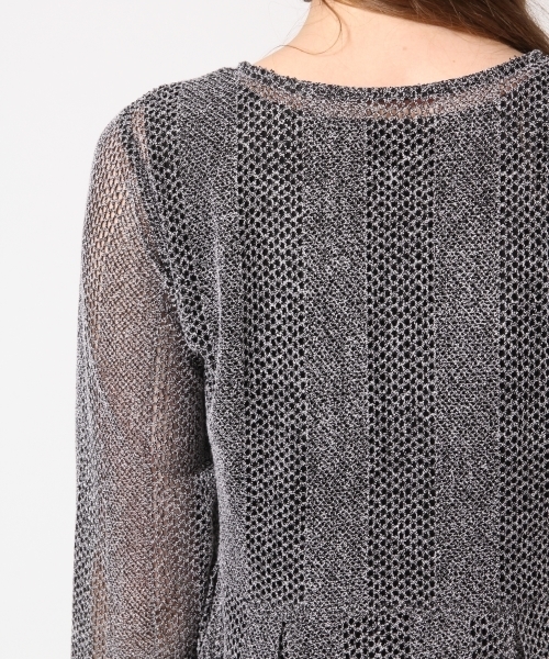 HARE（ハレ）の「2wayメッシュカットワンピース(HARE)（ワンピース・レディース・オフホワイト/グレー/ネイビー・FREE）」の12枚目の写真