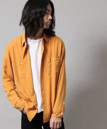 AMERICAN RAG CIE | レーヨン 長袖 ユーティリティー シャツ(シャツ/ブラウス)