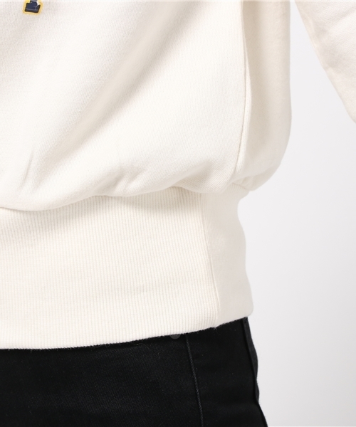 CUBE SUGAR(キューブシュガー)の「30/10 OLD裏毛ボリュームクルー(スウェット・レディース・ホワイト/グレー/カーキ/ネイビー・M)」の11枚目の写真