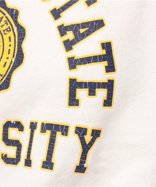 CUBE SUGAR(キューブシュガー)の「30/10 OLD裏毛ボリュームクルー(スウェット・レディース・ホワイト/グレー/カーキ/ネイビー・M)」の12枚目の写真