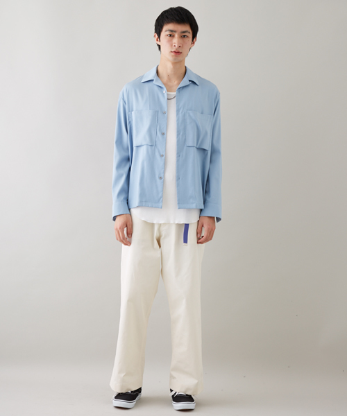 STUDIOUS(ステュディオス)の「コンパクトチノワイドパンツ(チノパンツ・メンズ・ブラック/キャメル/オフホワイト・1/3/2)」の21枚目の写真