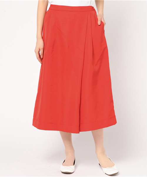 POU DOU DOU（プードゥドゥ）の「ラップガウチョ（その他パンツ・レディース・ネイビー/グリーン/グレー/レッド・3）」の4枚目の写真