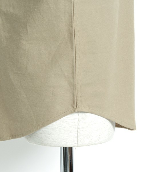 MONO-MART（モノマート）の「ボタンダウン ハイストレッチ L/S オックスフォード シャツ（シャツ/ブラウス・メンズ・ブラック/ベージュ/ネイビー/グレー/オフホワイト/ブルー/オリーブドラブ/バーガンディー/サックスブルー・M/L/XL/S）」の10枚目の写真