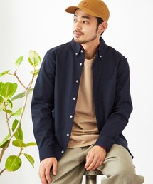 ボタンダウン ハイストレッチ L/S オックスフォード シャツ