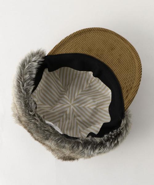 COMESANDGOES（カムズアンドゴーズ）の「＜COMESANDGOES＞ EAR CAP/キャップ □□（キャップ・メンズ・ブラック/ベージュ・FREE）」の4枚目の写真