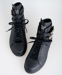 バッファローボブス　ハイカットスニーカーチェーン付き ハイカット スニーカー BUCKSTAGE[品番：BFLM0000375]｜BUFFALO BOBS