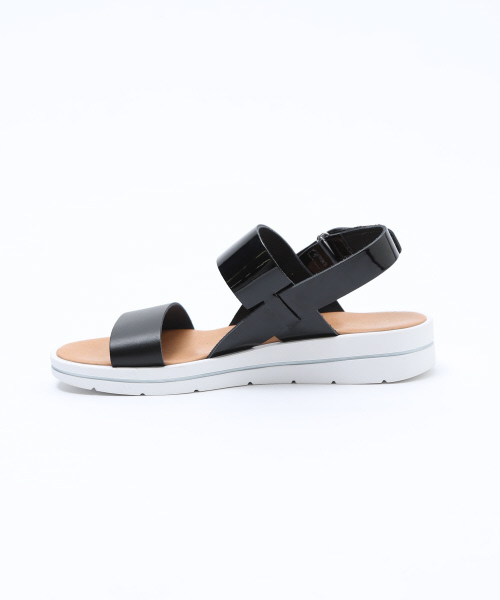 Au BANNISTER(オゥバニスター)の「スポーツソールサンダル(サンダル・レディース・ブラック/ホワイト/ゴールド・35/36/37/38/39)」の5枚目の写真