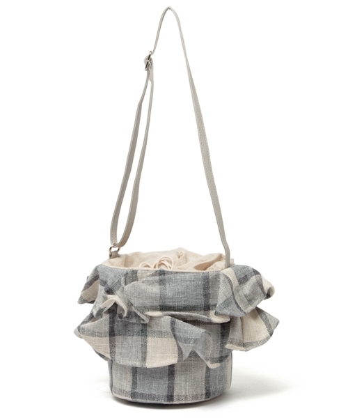 PAGEBOY（ページボーイ）の「フリルバッグ（ショルダーバッグ・レディース・オフホワイト/グレー系その他・FREE）」の11枚目の写真