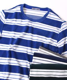 SU: PILE ボーダーTシャツ■
