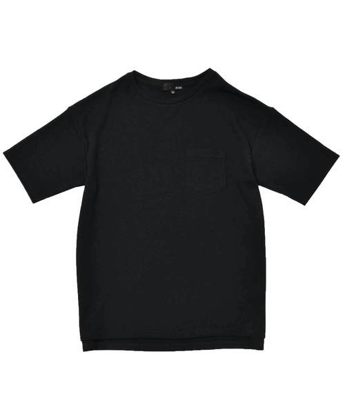 MinoriTY（マイノリティ）の「抗菌防臭加工ワッフルポケット付きビッグシルエット半袖Tシャツ カットソー ルーズ（Tシャツ/カットソー・メンズ・ブラック/ベージュ/ピンク/オフホワイト/カーキ/ネイビー/杢グレー・L/M）」の19枚目の写真