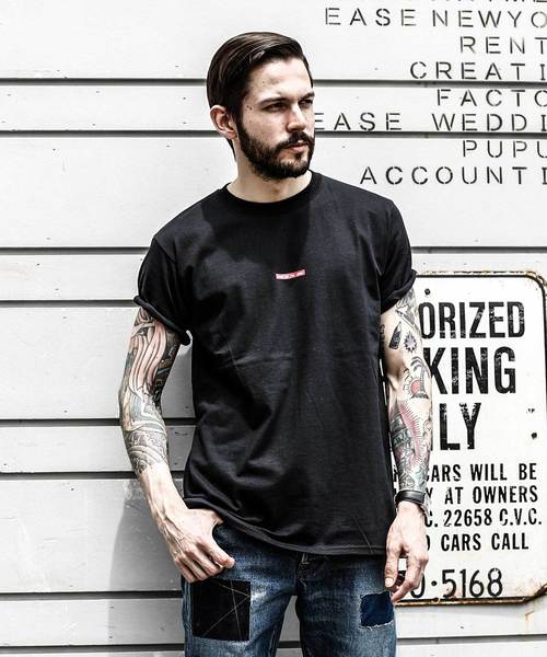 FRUIT OF THE LOOM（フルーツオブザルーム）の「【ZOZO限定】FRUIT OF THE LOOM ×MR.OLIVE COLLABO / SMAL BOX LOGO T-SHIRT（Tシャツ/カットソー・メンズ・ホワイト/ブラック/グレー/レッド・MEDIUM/LARGE/X-LARGE）」の14枚目の写真