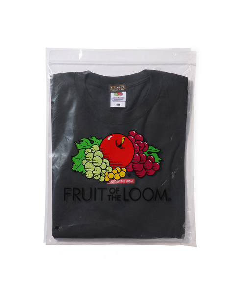 FRUIT OF THE LOOM（フルーツオブザルーム）の「【ZOZO限定】FRUIT OF THE LOOM ×MR.OLIVE COLLABO / SMAL BOX LOGO T-SHIRT（Tシャツ/カットソー・メンズ・ホワイト/ブラック/グレー/レッド・MEDIUM/LARGE/X-LARGE）」の17枚目の写真
