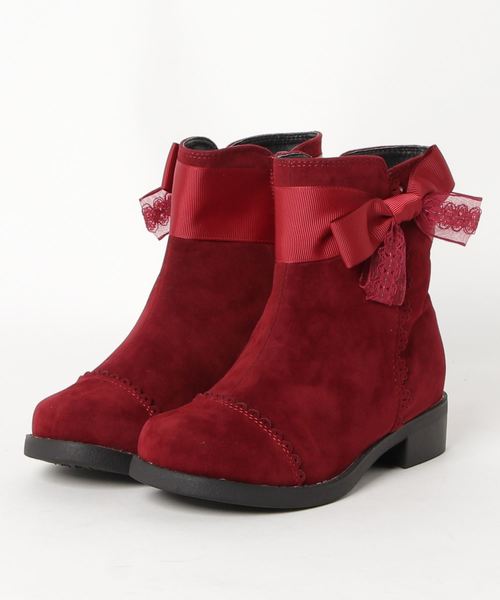 Axes Femme アクシーズファム の リボンショートブーツ ブーツ Wear