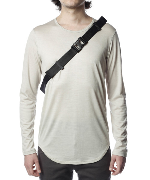 NEW ERA(ニューエラ)の「【KAZUYUKI KUMAGAI】×NEW ERA Waist Bag(ボディバッグ/ウエストポーチ・メンズ・ブラック・FREE)」の5枚目の写真