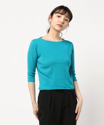 YECCA VECCA | プリ－ツニットプルオ－バ－(Tシャツ/カットソー)