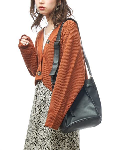 natural couture(ナチュラルクチュール)の「春色アイレットカーディガン(カーディガン/ボレロ・レディース・アイボリー/ベージュ/ネイビー/サックスブルー/ラベンダー/オレンジ・FREE)」の6枚目の写真