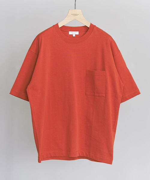 BEAUTY&YOUTH UNITED ARROWS（ビューティーアンドユースユナイテッドアローズ）の「BY クリスピーコットン 樽型 Tシャツ（Tシャツ/カットソー・メンズ・ホワイト/ブラック/ベージュ/レッド・SMALL/MEDIUM/LARGE/X-LARGE）」の4枚目の写真