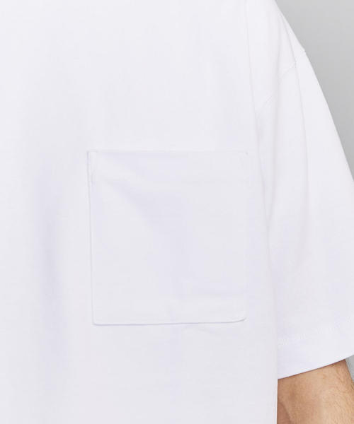 BEAUTY&YOUTH UNITED ARROWS（ビューティーアンドユースユナイテッドアローズ）の「BY クリスピーコットン 樽型 Tシャツ（Tシャツ/カットソー・メンズ・ホワイト/ブラック/ベージュ/レッド・SMALL/MEDIUM/LARGE/X-LARGE）」の15枚目の写真