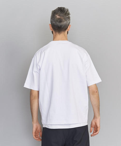 BEAUTY&YOUTH UNITED ARROWS（ビューティーアンドユースユナイテッドアローズ）の「BY クリスピーコットン 樽型 Tシャツ（Tシャツ/カットソー・メンズ・ホワイト/ブラック/ベージュ/レッド・SMALL/MEDIUM/LARGE/X-LARGE）」の17枚目の写真