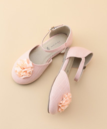 【ROPE' PICNIC KIDS】コサージュセパレートサンダル