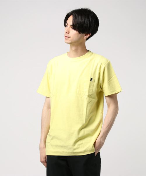 Quiksilver(クイックシルバー)の「半袖Tシャツ QUIKSILVER MUJI QST192050(Tシャツ/カットソー・メンズ・ホワイト/ピンク/イエロー・M/L/XL)」の3枚目の写真