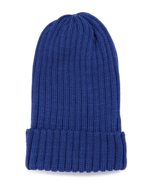 UNITED ARROWS（ユナイテッドアローズ）の「UA ITALY KNIT CAP ◆（ニットキャップ/ビーニー・メンズ・オフホワイト/ブラック/オレンジ/イエロー/ダークグリーン/ロイヤルブルー/ネイビー・フリー）」の5枚目の写真