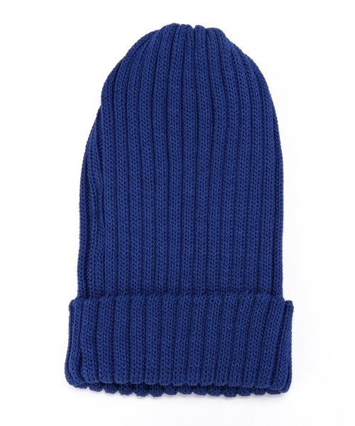 UNITED ARROWS（ユナイテッドアローズ）の「UA ITALY KNIT CAP ◆（ニットキャップ/ビーニー・メンズ・オフホワイト/ブラック/オレンジ/イエロー/ダークグリーン/ロイヤルブルー/ネイビー・フリー）」の9枚目の写真
