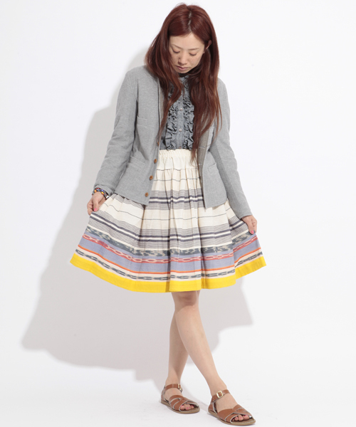 スカート ARTESANIA ELASTIC SKIRT FREAK\u0027S STORE（フリークスストア）の「「ARTESANIA⁄アルテサニア