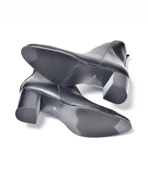 endevice（エンデヴァイス）の「メタルジップ ヒールブーツ / ハイヒール（ブーツ・メンズ・ブラック・44/40/42）」の11枚目の写真