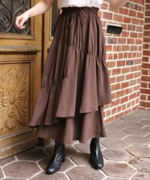 one after another NICE CLAUP | アシンメトリーデザインスカート(スカート)