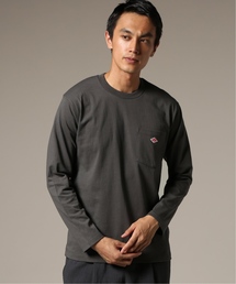 DANTON / ダントン POCKET L/S TEE