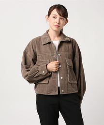 ビッグシルエットコーデュロイジャケット