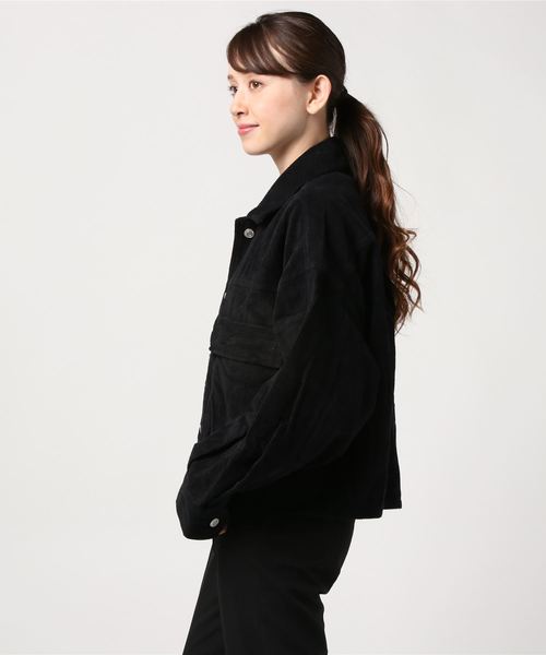 新品・未使用 Libelice コーデュロイジャケットXL ブラック 上 エディフィス EDIFICE Levi's(リーバイス) 別注 Type 1 Trucker Jacket