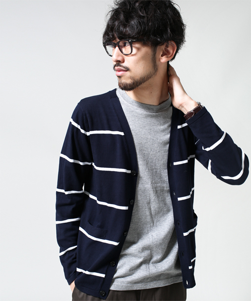 NANO universe(ナノユニバース)の「14G コットンCD(カーディガン/ボレロ・メンズ・その他1/その他2/その他3・X-LARGE/LARGE/MEDIUM/SMALL)」の1枚目の写真