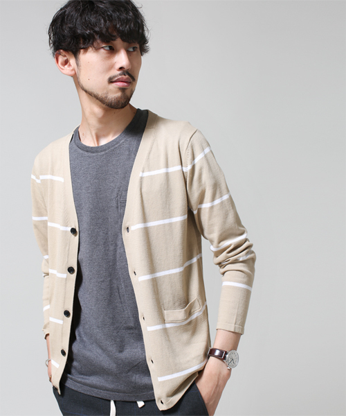 NANO universe(ナノユニバース)の「14G コットンCD(カーディガン/ボレロ・メンズ・その他1/その他2/その他3・X-LARGE/LARGE/MEDIUM/SMALL)」の3枚目の写真