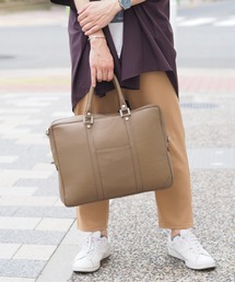 GUSCIO UOMO | 【グッシオ ウォーモ】　イタリア製　本革　ビジネス　ブリーフバッグ(ビジネスバッグ)
