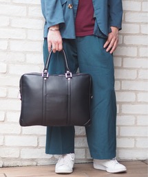 GUSCIO UOMO | 【グッシオ ウォーモ】　イタリア製　本革　ビジネス　ブリーフバッグ(ビジネスバッグ)