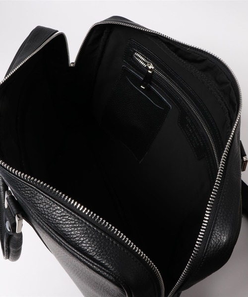 GUSCIO UOMO（グッシオ ウォーモ）の「【グッシオ ウォーモ】　イタリア製　本革　ビジネス　ブリーフバッグ（ビジネスバッグ・メンズ・カーキ/ブラック/ネイビー・FREE）」の8枚目の写真