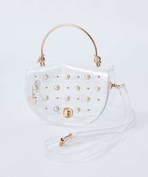 one after another NICE CLAUP | クリアパール２Wayバッグ(ショルダーバッグ)