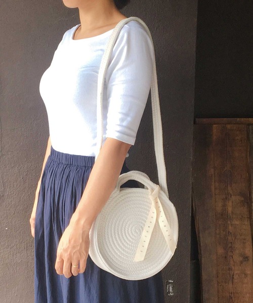 Earth Made アースメイド の Circle 2way Shoulder トート ショルダーバッグ Wear