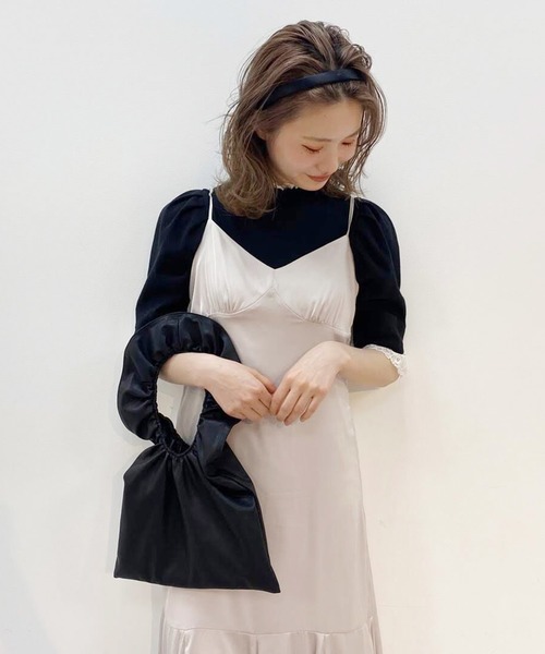 one after another NICE CLAUP（ワンアフターアナザーナイスクラップ）の「ティアードキャミワンピース（ワンピース・レディース・ブルー/アイボリー/その他11・FREE）」の21枚目の写真