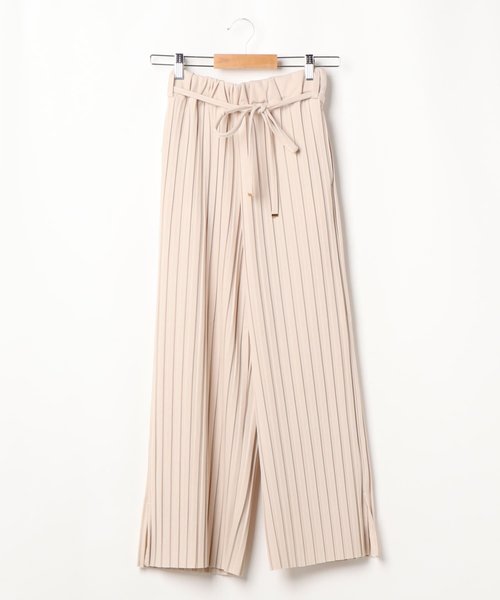 FUN.TRINITY（ファン トリニティー）の「フトプリーツパンツ（その他パンツ・レディース・ブラック/ベージュ/カーキ/ブルー/アイボリー・FREE）」の7枚目の写真