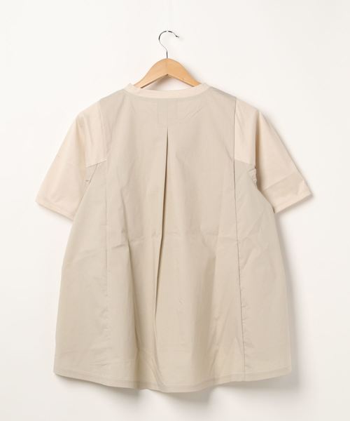 La SRIC(ラスリック)の「La SRIC/Aラインドッキングカットソー(Tシャツ/カットソー・レディース・ブラック/オフホワイト/ベージュ・38)」の15枚目の写真