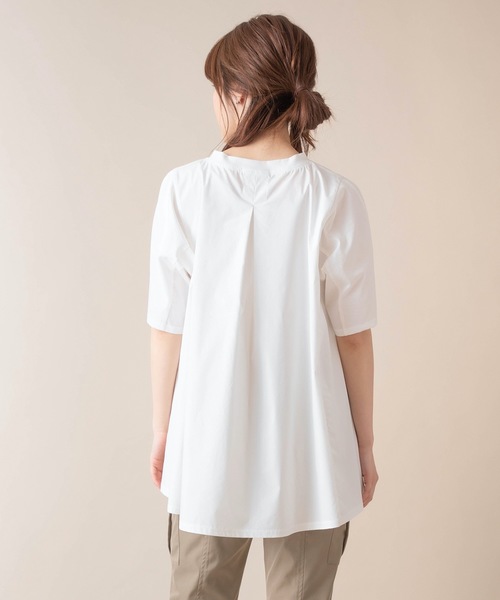 La SRIC(ラスリック)の「La SRIC/Aラインドッキングカットソー(Tシャツ/カットソー・レディース・ブラック/オフホワイト/ベージュ・38)」の13枚目の写真